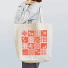 Cicogna（チコーニャ）のpatchwork(pink) Tote Bag