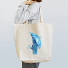 羊のアンブレラ 水彩画 Tote Bag