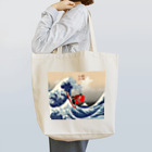 Shu-s ArtworksのThe Great Wave off Kanagawa(KABUKI-MONO) Tote Bag