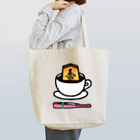 べれ {suzuri} ふぁなの 香るコーヒー（扇子ピンク色【数量限定】付き）[#将棋#香車] Tote Bag