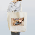 『ないしょ話*夢の森』の看板犬ラテ Tote Bag