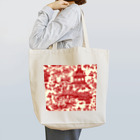 J. Jeffery Print Galleryのトワルドジュイ Toile de Jouy Tote Bag