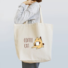 Studio HonWaccaのCOFFEE CAT Tote Bag