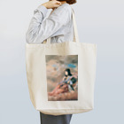 世界の絵画アートグッズの山本芳翠《十二支 丑『牽牛星』》 Tote Bag
