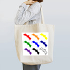 COLORSのCOLOR-BAT RAINBOW Tote Bag