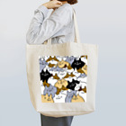 かめ吉のねこだらけ Tote Bag