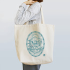 HELLO AND GOODBYEのAMABIE 碧 Tote Bag