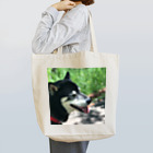 hahaha23の夏の黒柴 Tote Bag