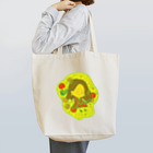 I11ustrationのコーティングガール(アヒージョ) Tote Bag