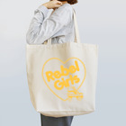 ITSUMItalkstoreのREBEL ROLLER GIRLS黄色 Tote Bag