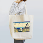 浮世絵 ｜ うきよえ屋の江都駿河町三井見世略圖／葛飾北斎 Tote Bag