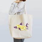 さかたようこ / サメ画家の檸檬ととろけるおサメさん | TOROKERU SHARK Fresh Lemon! ｜ Single トートバッグ