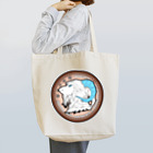 トンガリゴートの山羊ハーミット/空色 Tote Bag