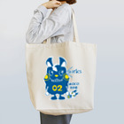 イラスト MONYAAT のCT124 モコモコラビット２号*ggrks Tote Bag