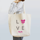 PostPet Official ShopのLOVEモモ トートバッグ