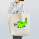 Aミートのワニです。 Tote Bag