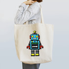 Cɐkeccooのレトロ★ロボット Tote Bag