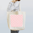 きまぐれノーティのきまぐれWa風「七宝」_紅白 Tote Bag