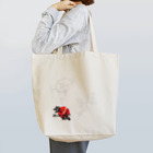 株式会社鉄魂の風神雷神萌図 Tote Bag