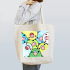 まめるりはことりのみっちりむっちり過密マメルリハさん【まめるりはことり】 Tote Bag