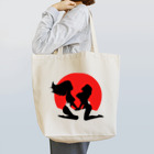 NOBODY754のThreesome Sun (Black) Tote Bag