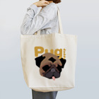 pugのパグダディ― トートバッグ