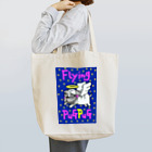 MiSaMのFlying PuGPuG Tote Bag