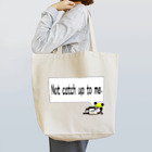 ＳＵＺＵＲＩ　真備支店のなうくま「追いつけないぜ」 Tote Bag