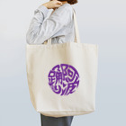 ジェーンのみせ(いっ福商店)の丸に阿波踊り　紫 Tote Bag