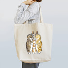 mofusandのもふもふ満員電車 Tote Bag