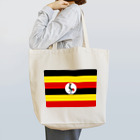 お絵かき屋さんのウガンダの国旗 トートバッグ