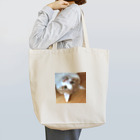 にこにこBLUEの猫の にこくん Tote Bag