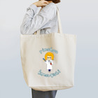 rinoの臨床検査技師・女の子・みずいろ Tote Bag