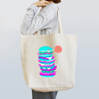 さよならさんかく またきてしかくのモノタベ！/ハンバーガーM Tote Bag