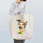 sasa9"のひまわりミケちゃん Tote Bag