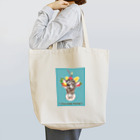 miyu☃のチョコレートパフェ(寒色背景) Tote Bag