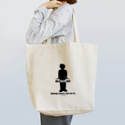 R.ONOUE PRODUCTSのモッちゃんシルエット　黒 Tote Bag