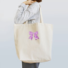 onikawa_babyのパープルリボン Tote Bag