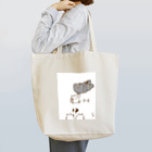 Hello Happy Catののらちびが何かを運んでる Tote Bag