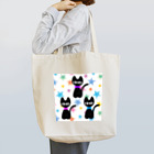 鈴神楽工房の黒猫三兄弟 星バージョン Tote Bag