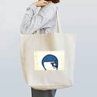 ダイナマイト87ねこ大商会のヒゲを剃るサメです Tote Bag