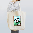 ぱんだうさぎ亭リズの額縁ぱんだ Tote Bag