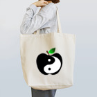アップルツリーのフルーツタイチー　（白黒りんご） Tote Bag