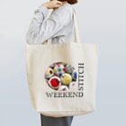 WEEKENDSTITCHのWEEKENDSTITCHロゴ Tote Bag