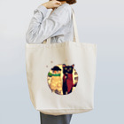 mannenRouの俺たち夜な夜なニャーとホー Tote Bag