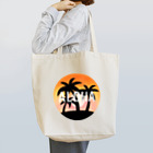 723_444のThe sea of the sunset.🌇 Tote Bag