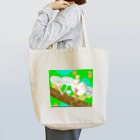 kinoko0827のホワイトプリーツメイト Tote Bag