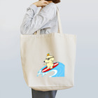 クソ犬SHOPの波乗りクソ犬 Tote Bag