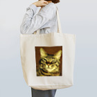 幸せを運ぶ福猫ピー助の幸運のトラ猫 Tote Bag