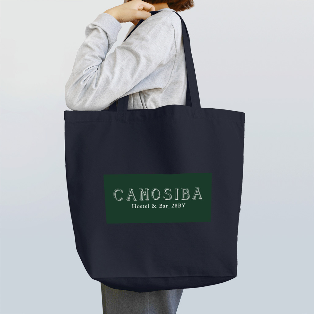 Hostel&Bar CAMOSIBA OfficialのCAMOSIBA logo shopping Tote Bag